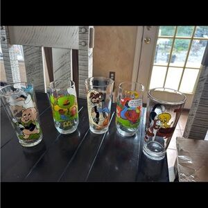 Set of Cartoon Character Glasses